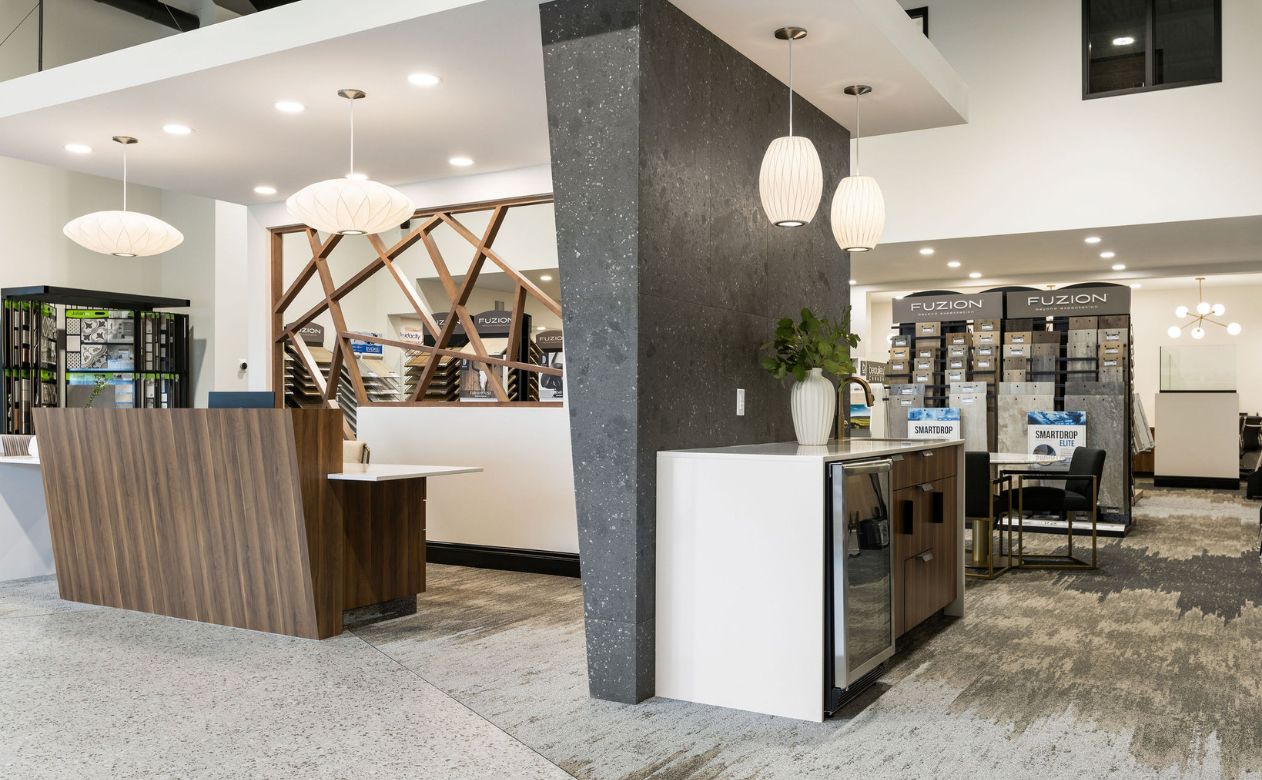 Steinbach's Flooring Canada showroom interior in Steinbach, MB