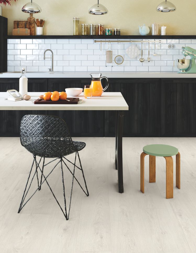 laminate flooring in a stylish Steinbach kitchen