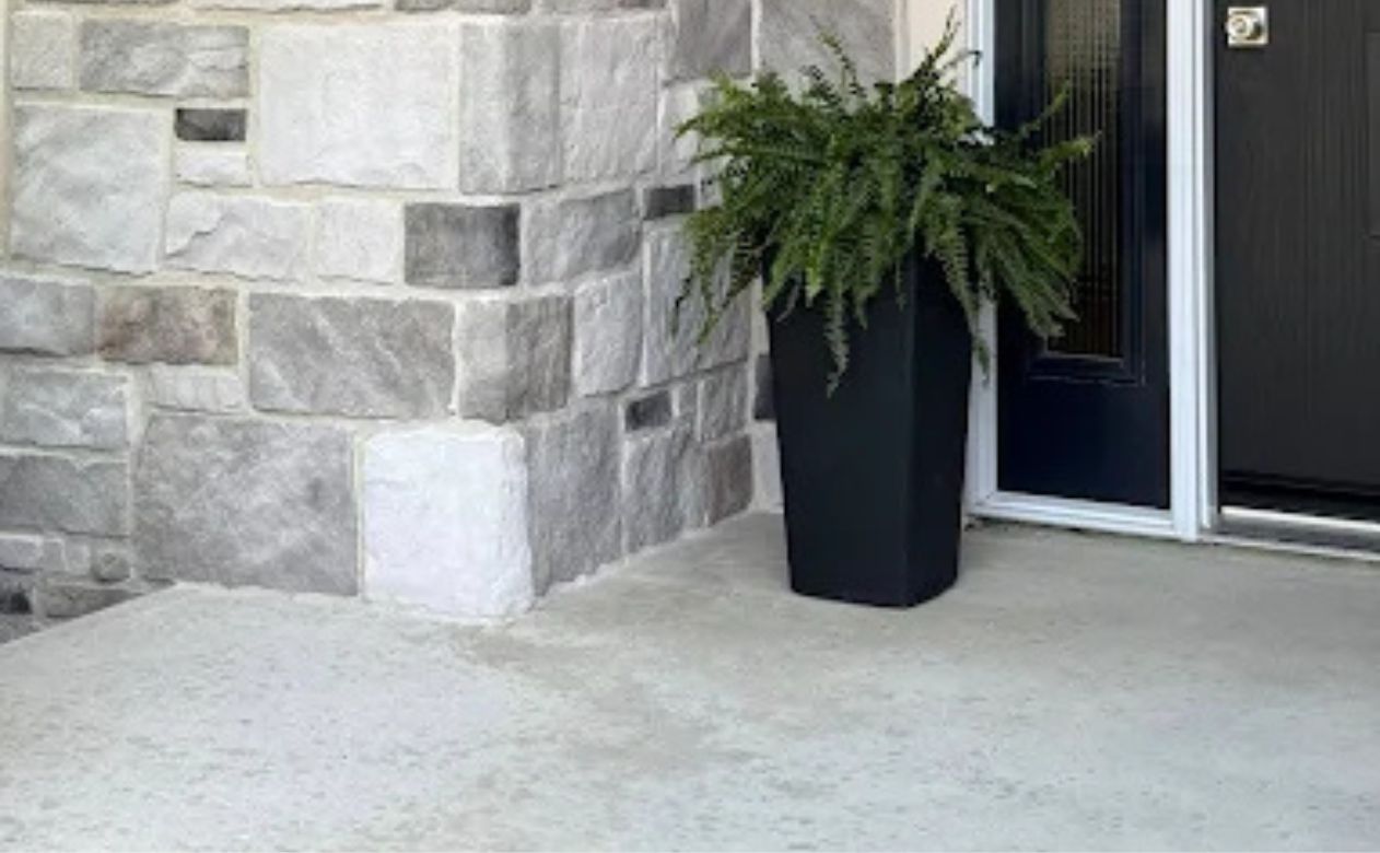 outdoor tile flooring installation services at Steinbach's Flooring Canada