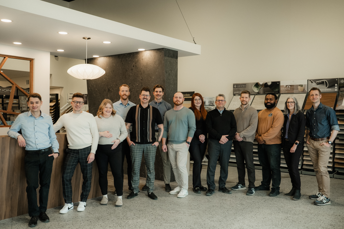 Steinbach's Flooring Canada Team Photo