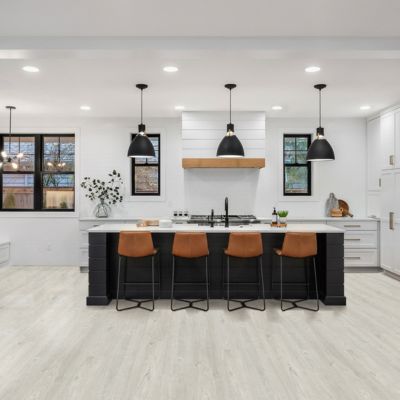 laminate flooring in a rustic Steinbach kitchen