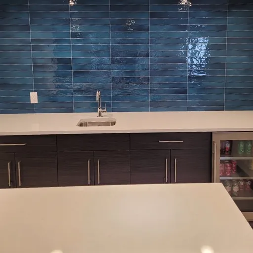 professional kitchen backsplash installation